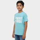 Boys' Half Sleeves T-Shirt, एक्वा, small image number null