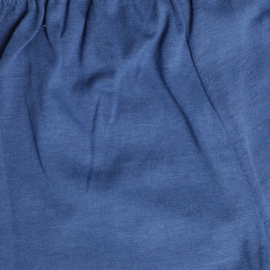 Infants Cotton Baba Suit, Dark Blue, large image number null