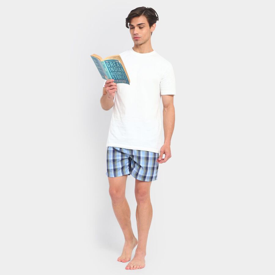 Men's Boxers, Navy Blue, large image number null