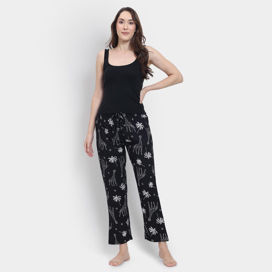 Ladies' Pyjama , Black, large image number null