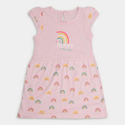 Infant Girls' 100% Cotton Frock 