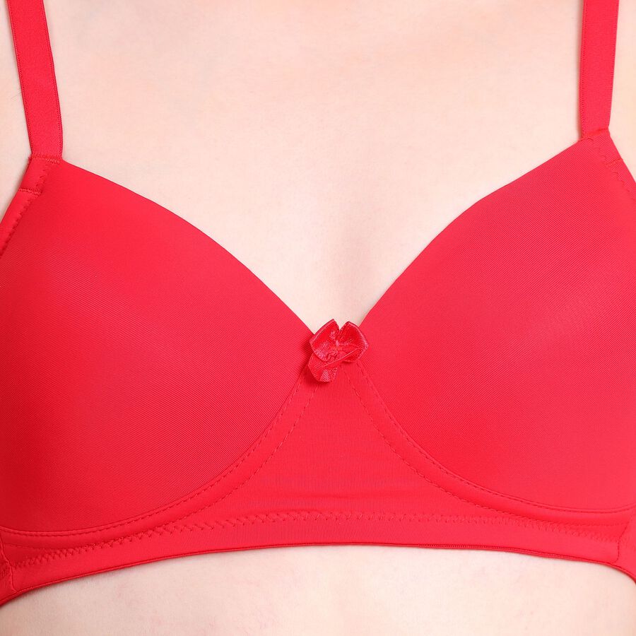 Ladies' Bra, लाल, large image number null