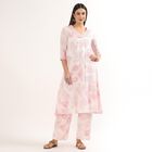 Women's Light Pink Solid Ethnic Set, Light Pink, small