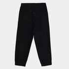 Boys' Trouser, काला, small