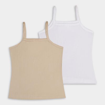 Girls' 100% Cotton Vest 