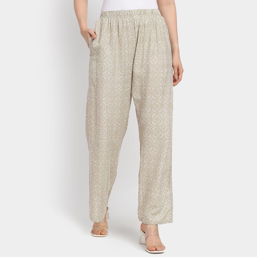 Ladies' Palazzos, गहरा पीला, large image number null