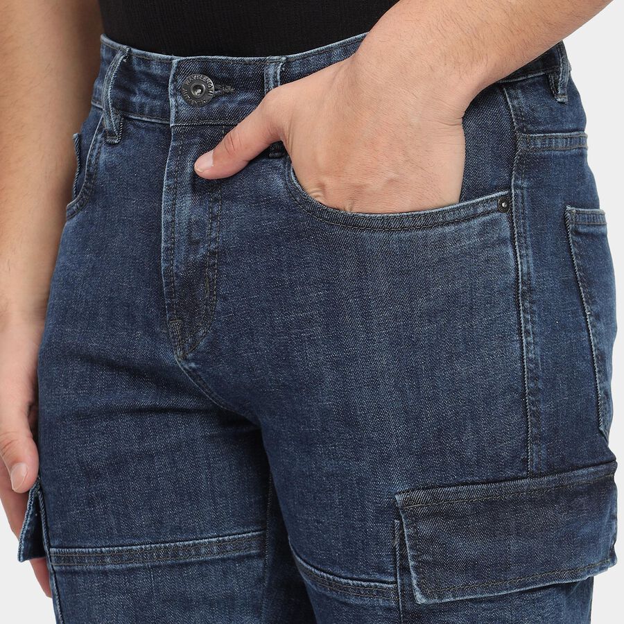 Men's Jeans, Mid Blue, large image number null
