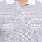 Men's Collared Half Sleeves T-Shirt, White, small