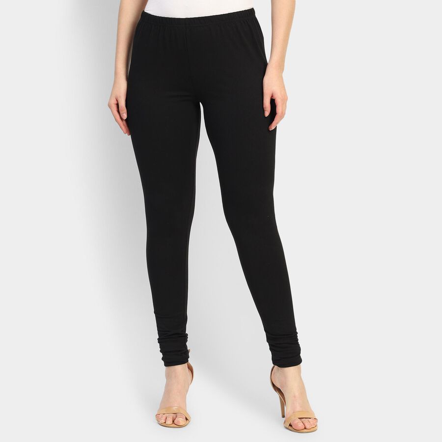 Ladies' Churidar , Black, large image number null