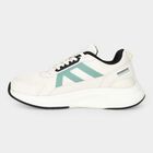 Men's Beige Lace-Up Sneakers, Beige, small
