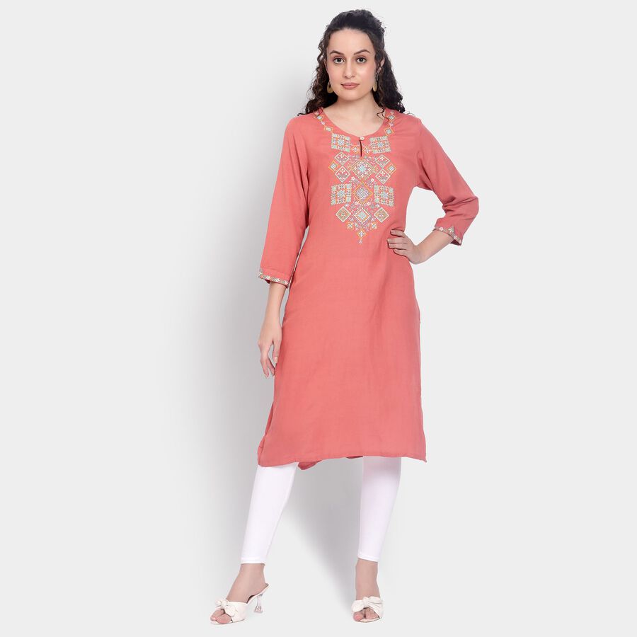Ladies' Kurta , Pink, large image number null
