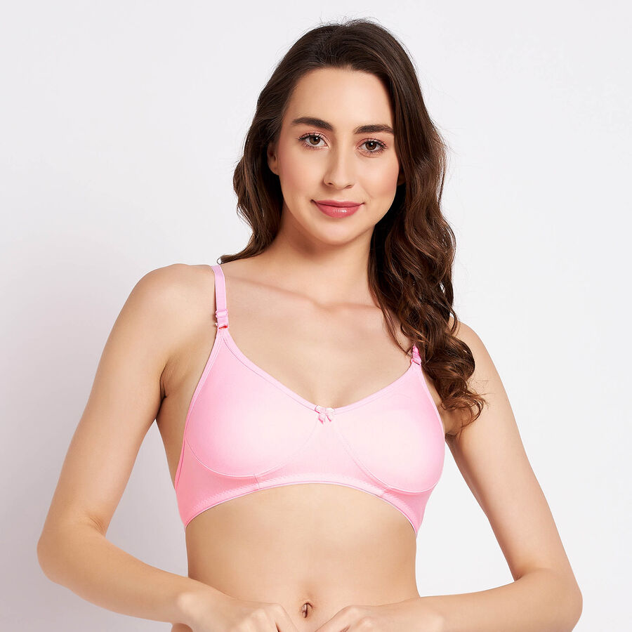 Solid Bra, Light Pink, large image number null