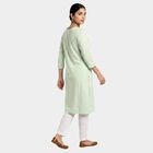 Women's Green NA Straight Kurta, हल्का हरा, small