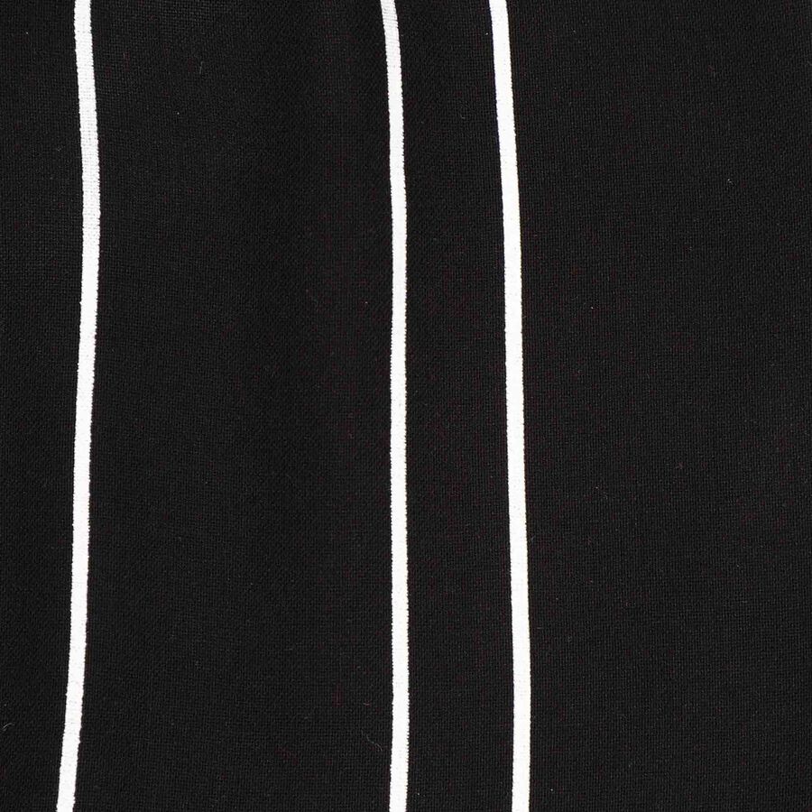 Striped Shorts, Black, large image number null