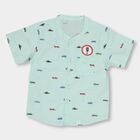 Infants' 100% Cotton Shirt , Aqua, small image number null
