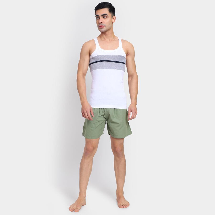 Men's Gym T-Shirt , सफ़ेद, large