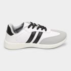Men's Lace-Up Casual Shoes, White, small image number null