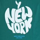 Boys' Half Sleeves T-Shirt, गहरा हरा, small image number null