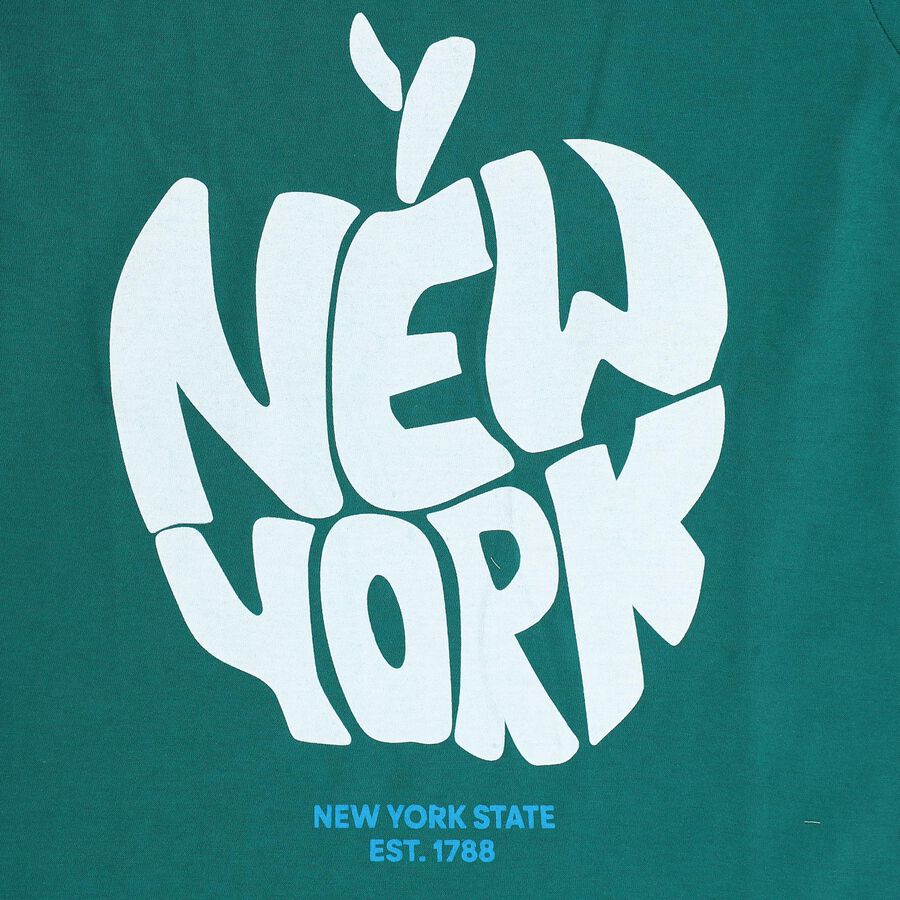 Boys' Half Sleeves T-Shirt, गहरा हरा, large image number null