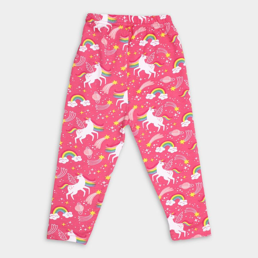Girls' Legging, गुलाबी, large image number null
