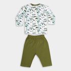 Infants' 100% Cotton Baba Suit , ओलिव, small image number null