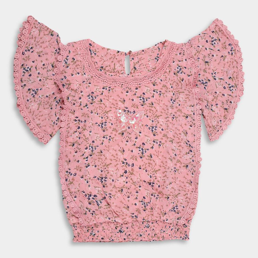 Girls' T-Shirt , Light Pink, large image number null