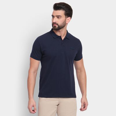 Men's Collared Half Sleeves T-Shirt 