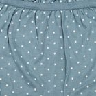 Girls Blue Regular Fit Star Printed Bloomer, Mid Blue, small