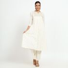 Ladies' Kurta, Off White, small image number null