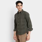 Men's Casual Shirt, ओलिव, small image number null