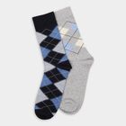 Men's Socks (Pack of 2), Navy Blue, small