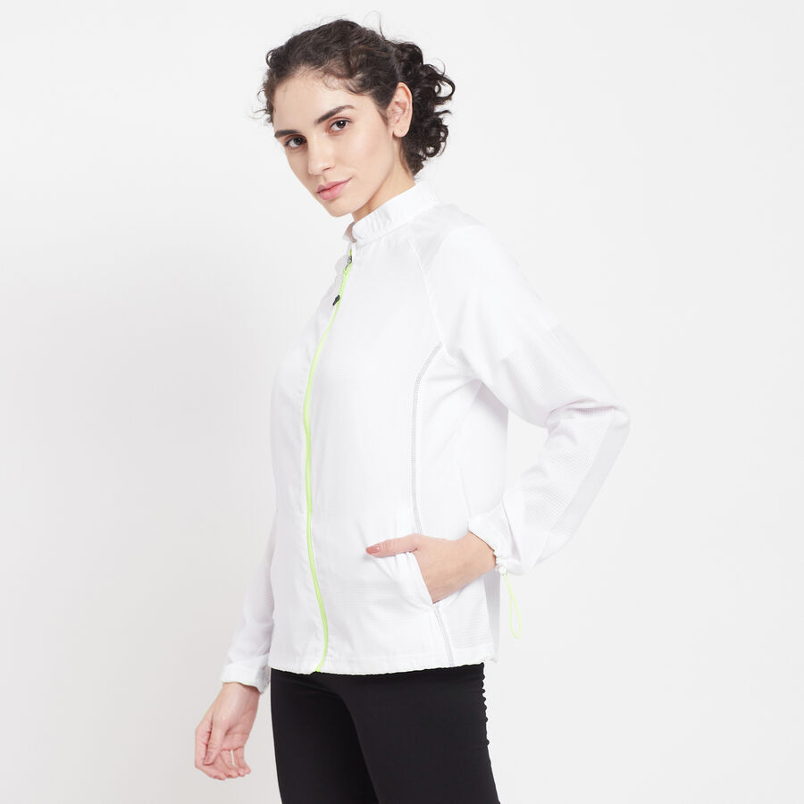 Solid Jacket, White, large image number null