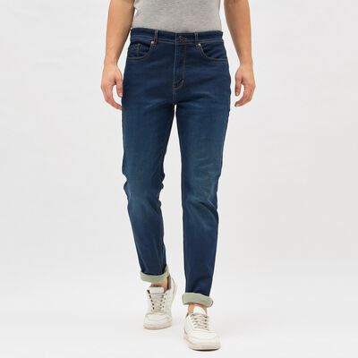Men's Deep Indigo Slim Fit Classic Jeans