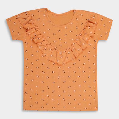Girls' 100% Cotton T-Shirt