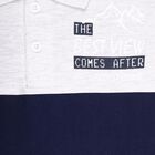 Boys' Half Sleeves T-Shirt, एक्रू मिश्रित, small image number null