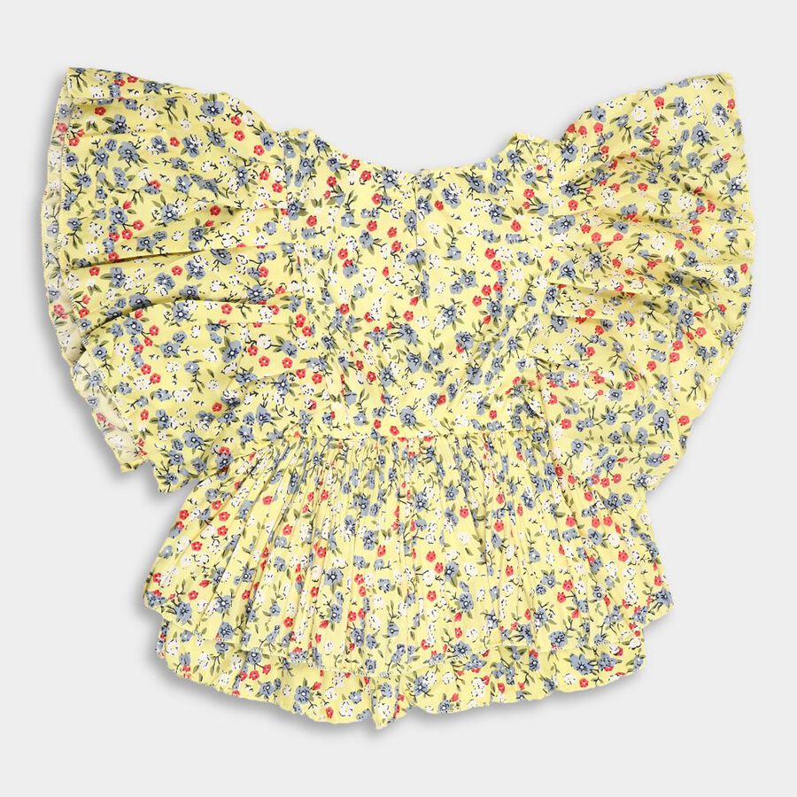 Girls' T-Shirt, Yellow, large image number null