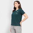 Ladies' Round Neck T-Shirt, Dark Green, small image number null