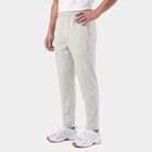 Men's Grey Panelled Track Pants, हल्का ग्रे, small