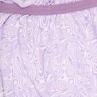 Girls' Soft Lavender Regular Fit Printed Bloomers, Lilac, small image number null