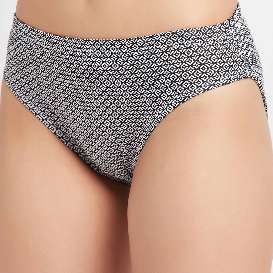 Cotton Printed Panty, Maroon, large image number null