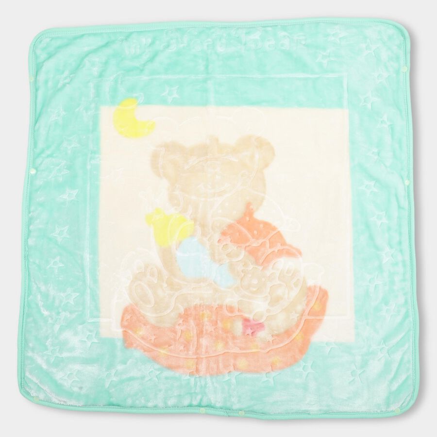 Infants' Blanket, हल्का हरा, large image number null