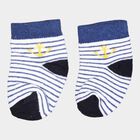 Infants Cotton Solid Socks, Mid Blue, small image number null