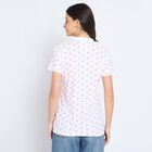 Ladies' 100% Cotton Polo T-Shirt, White, small