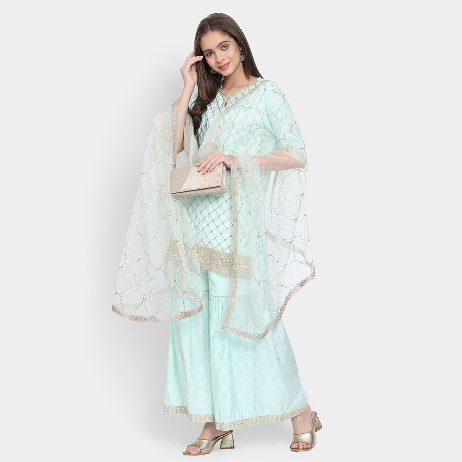Ladies' Ethnic Set, Light Green, large image number null