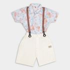 Boys' 100% Cotton Woven Baba Suit , हल्का नीला, small image number null