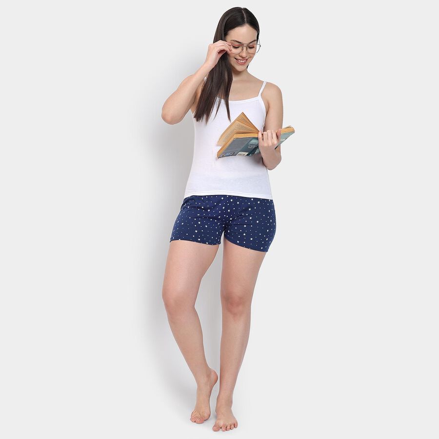 Ladies' Shorts , नेवी ब्लू, large