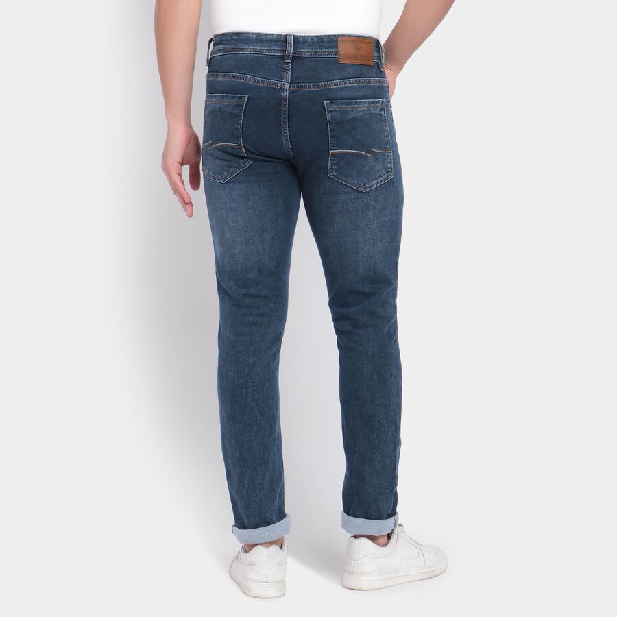 Men's Skinny Jeans , Dark Blue, large image number null