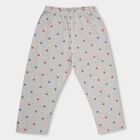 Girls' Capris, Melange Light Grey, small image number null
