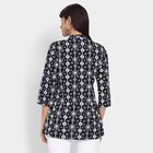 Ladies' Kurta , नेवी ब्लू, small image number null