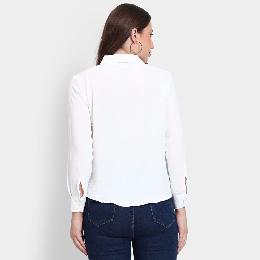 Ladies' Shirt, सफ़ेद, large image number null